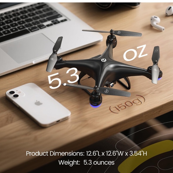 Holy Stone HS110D FPV RC Drone with 1080P HD Camera Live Video, 120° Wide-Angle - Picture 6 of 10